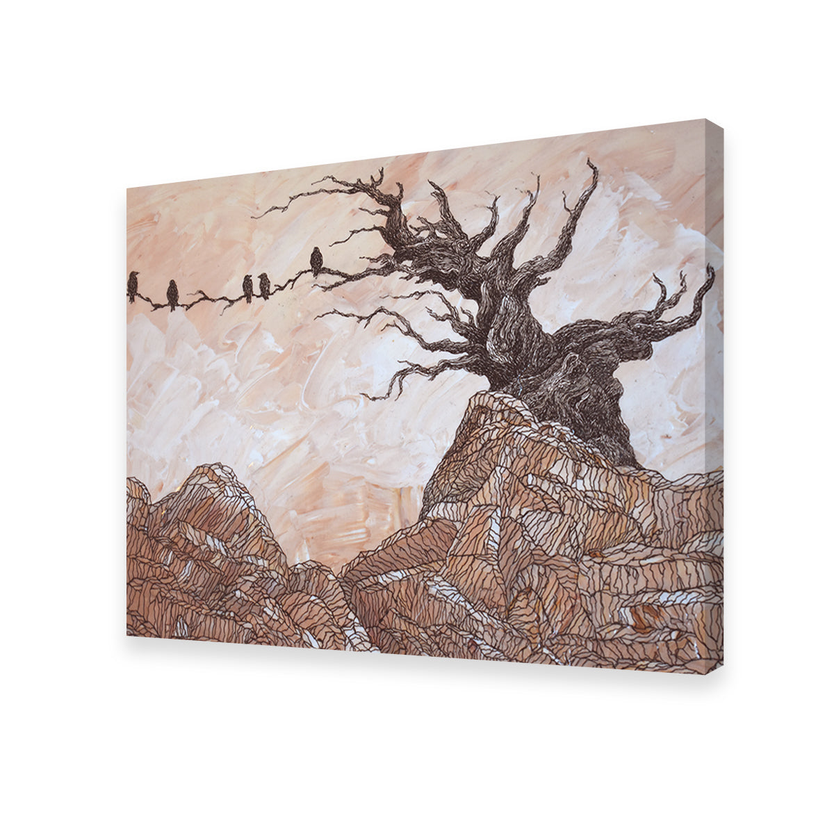 Enchanting Silence Of The Ravens Wall Art - Stunning Decor Piece