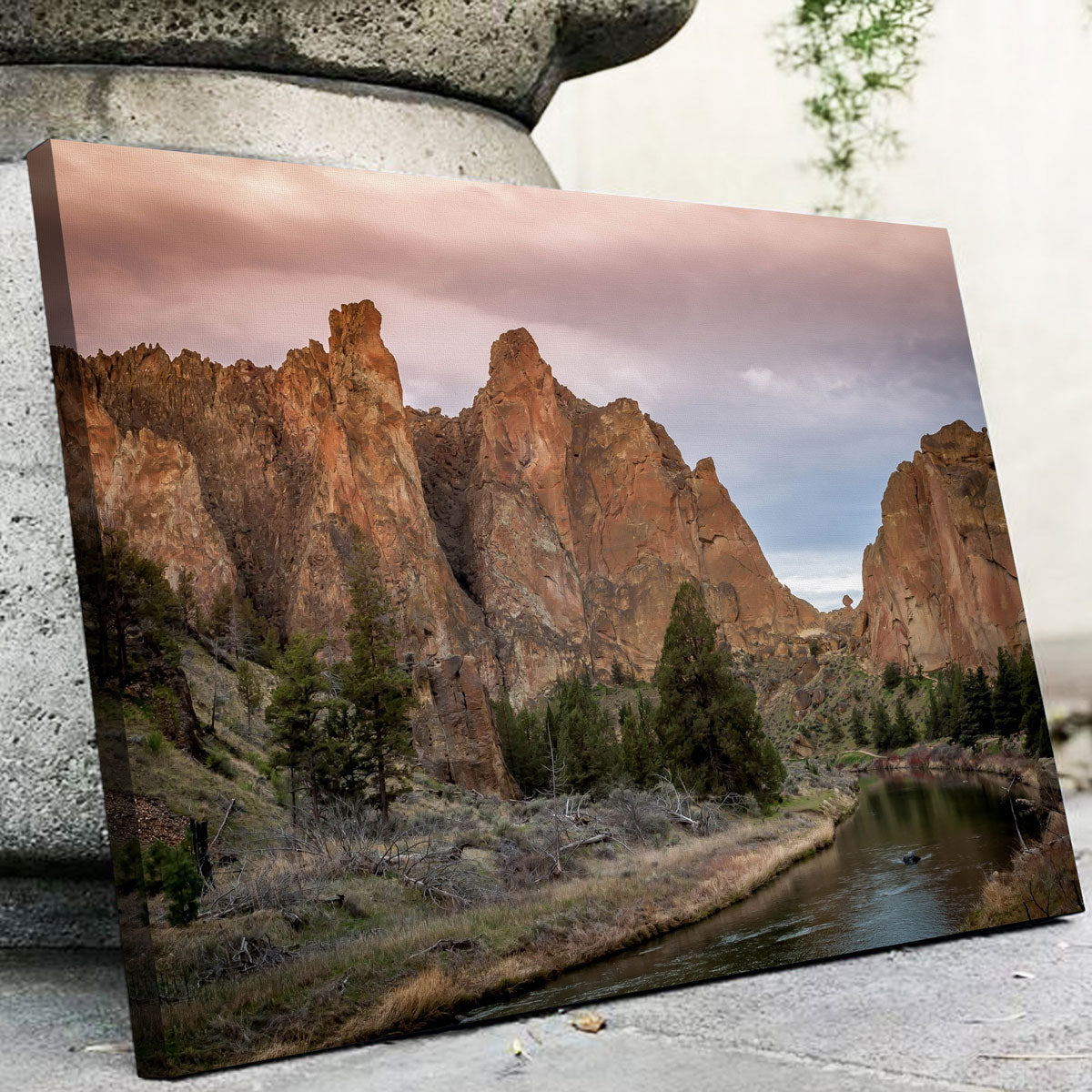 Stunning Smith Rock State Park Wall Art - Museum Quality Canvas Prints