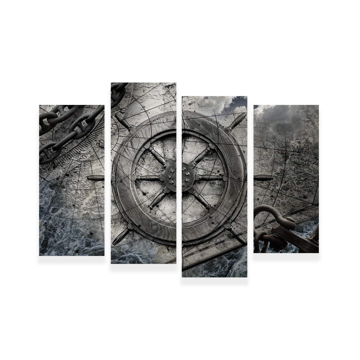 Stunning Helm and Chains Wall Art for Your Home Decor