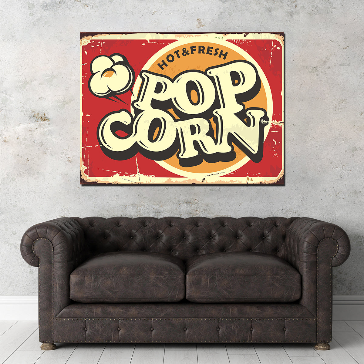 Premium Handmade Pop Corn Canvas Prints