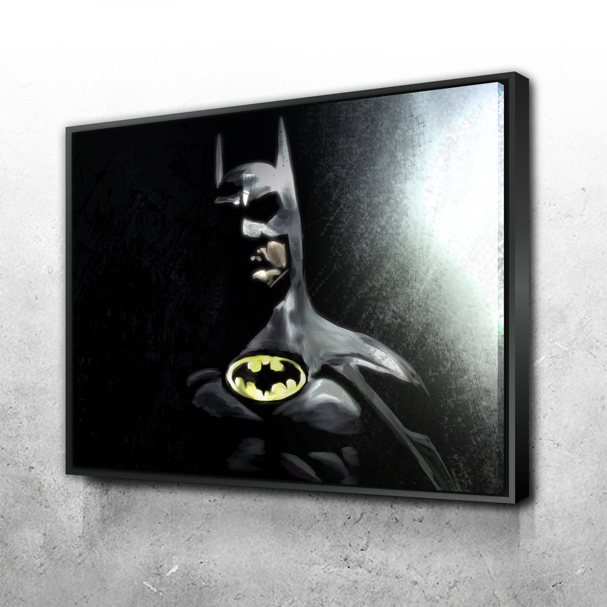 Stunning Batman In The Light Wall Art by Andy Brackpool