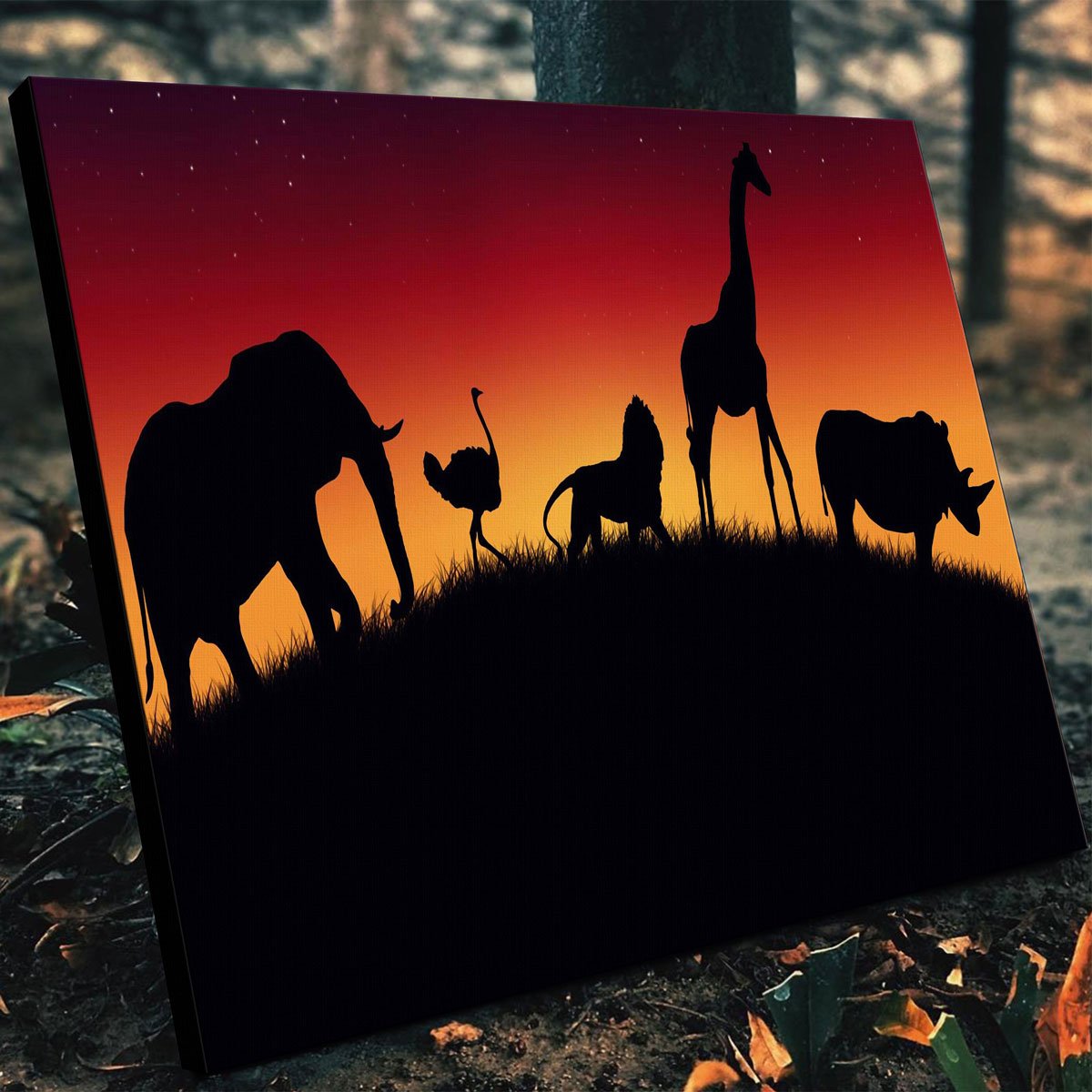 Exquisite Animals of Africa Wall Art - Stunning Decor for Your Space