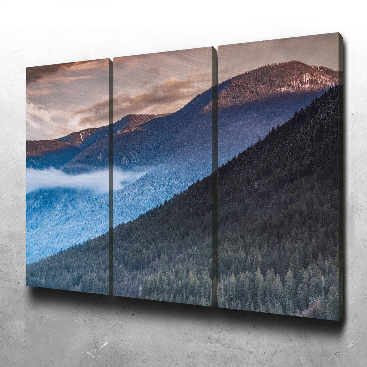 Stunning Sloping Trees Wall Art by Mike Cotton