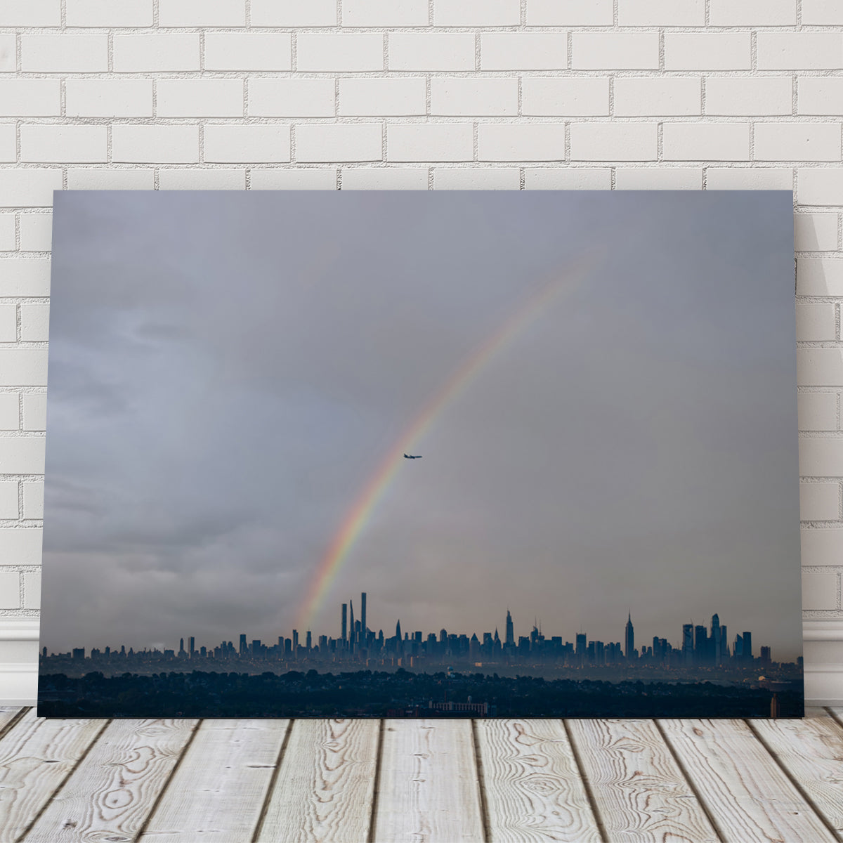 Stunning NYC Rainbow 2 Wall Art by Dennis Maida