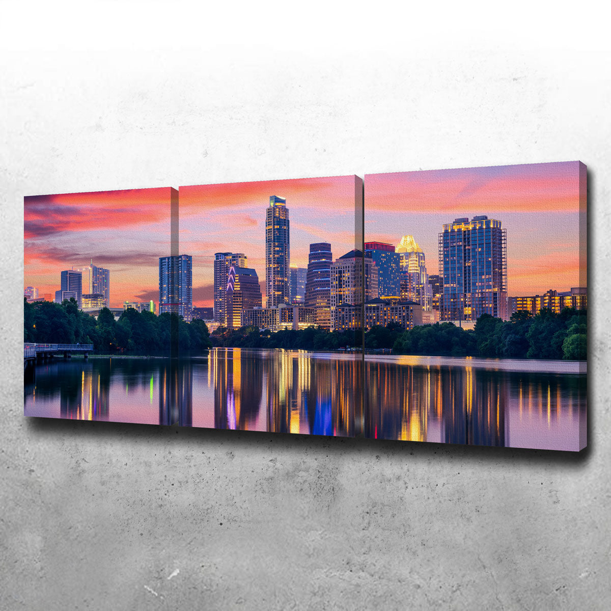 Austin at Night: Stunning Wall Art for Your Home