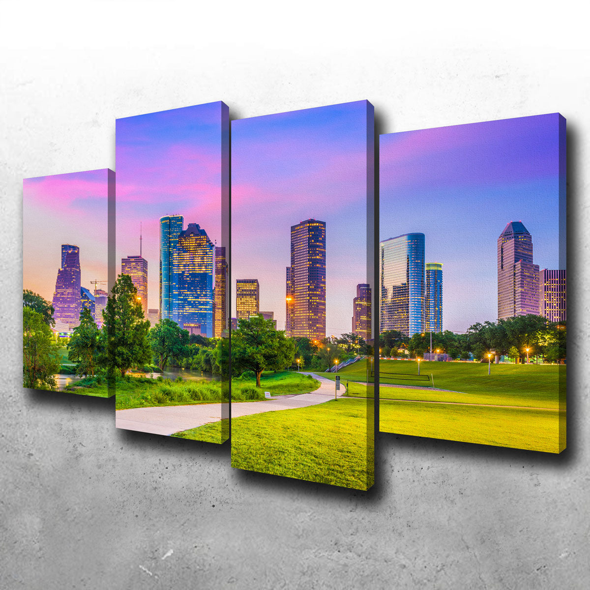 Stunning Houston Cityscape Wall Art for Home Decor
