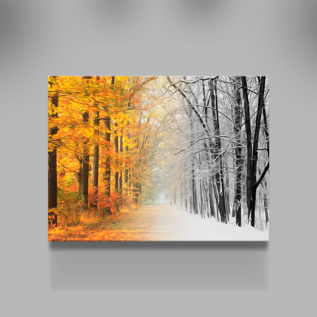 Stunning Autumn - Winter Wall Art by George Sorin