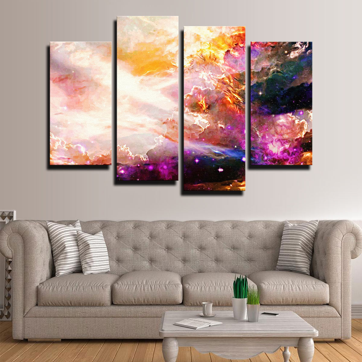 Stunning Sky Full Of Stars Wall Art by Denise Dundon