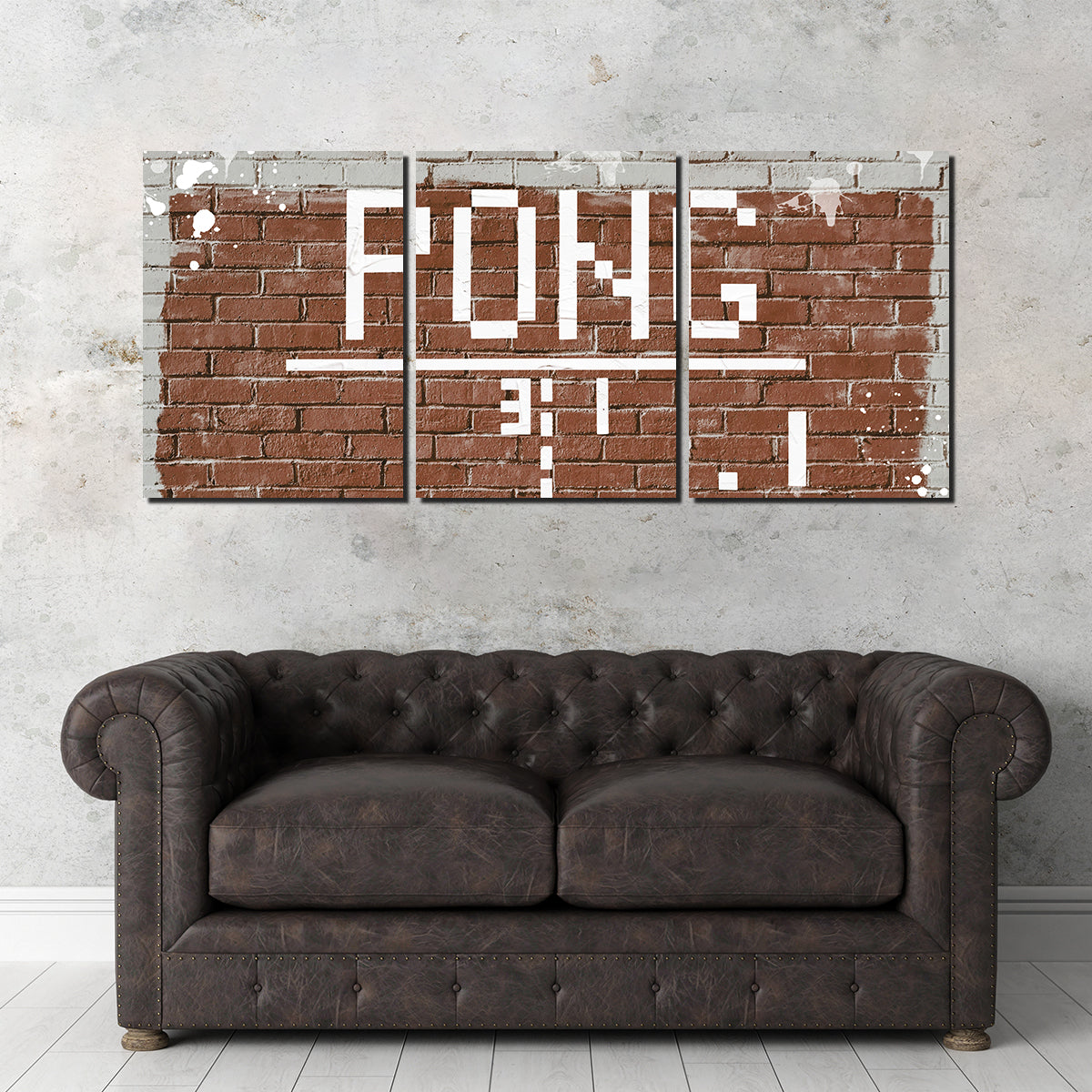Stunning Pong Wall Art by Stephen Chambers