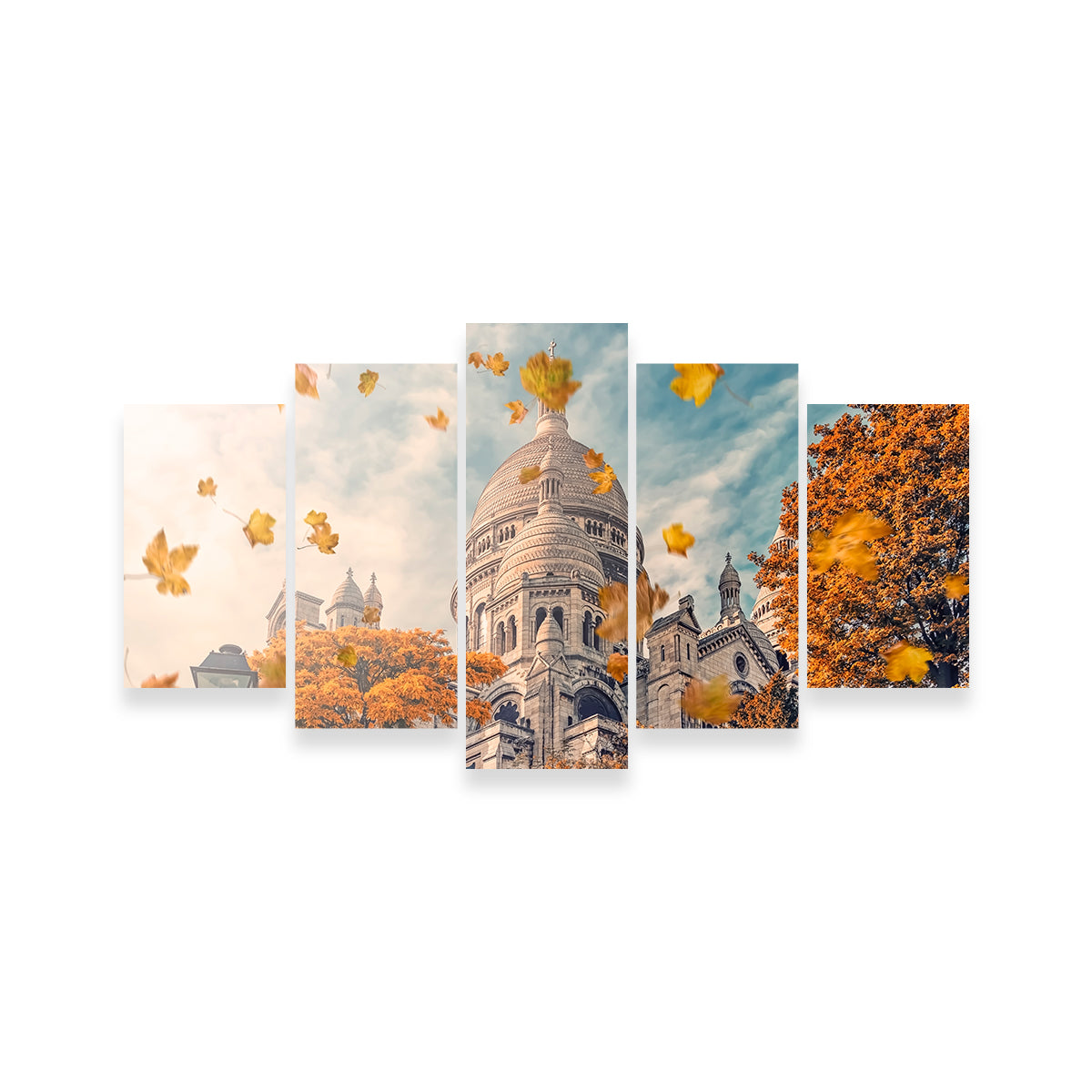 Autumn In Montmartre Stunning Wall Art - Ideal Decor Piece