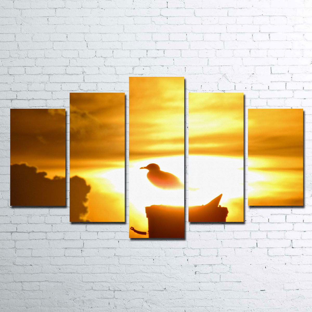 Stunning Nuclear Seagull Wall Art by David Campbell