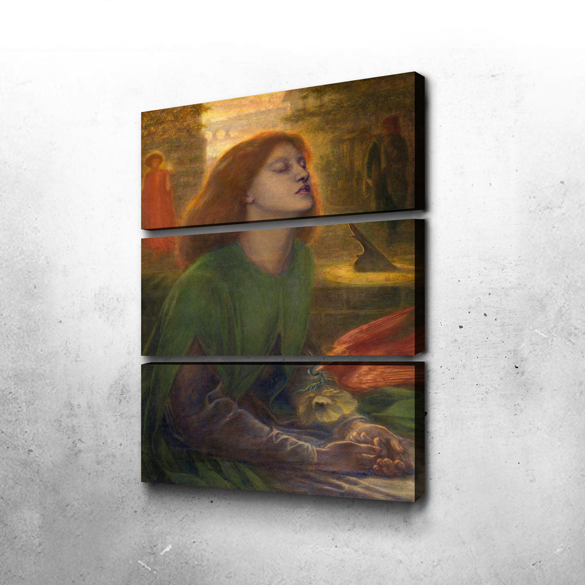 Exquisite Beata Beatrix Wall Art by Dante Gabriel Rossetti