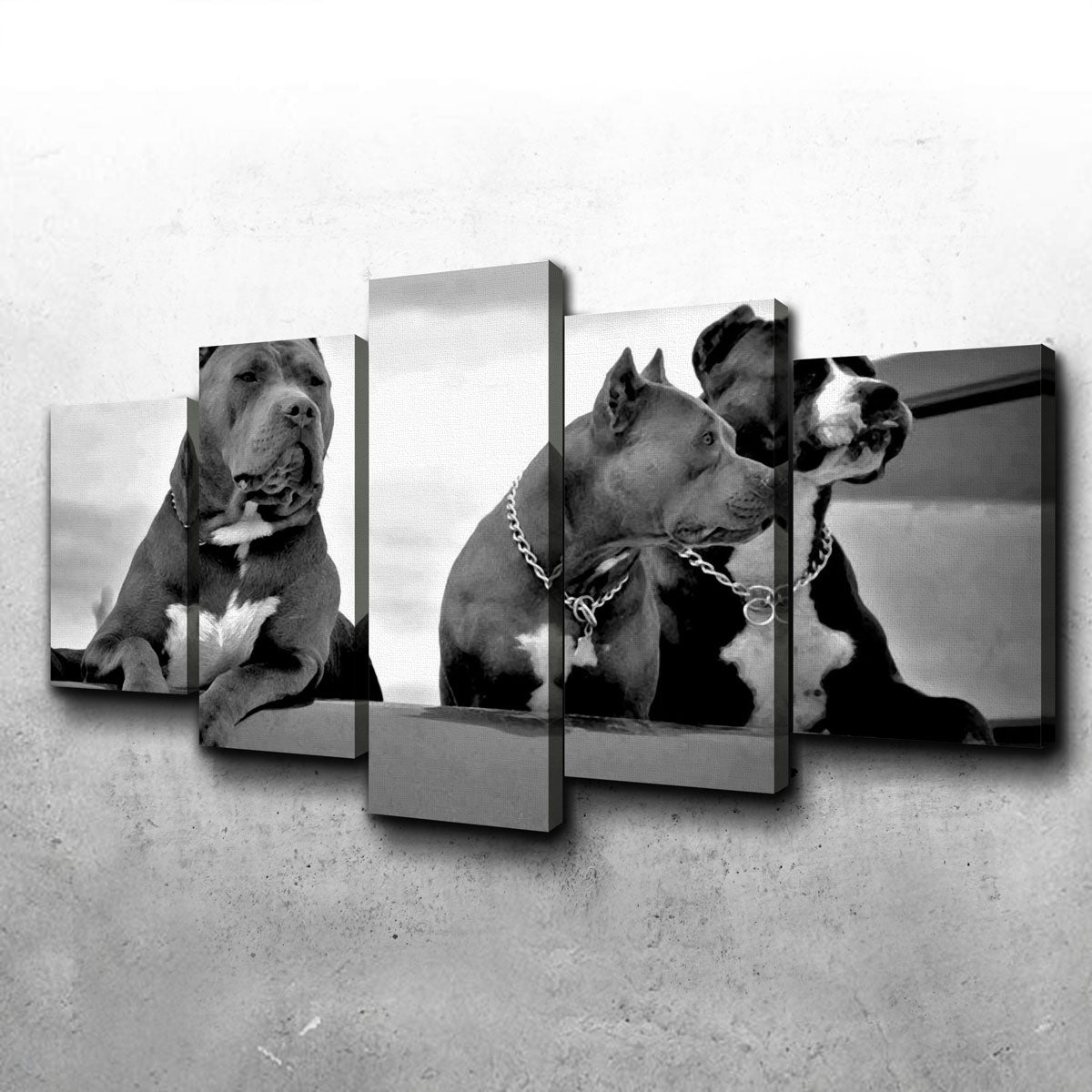 Stunning Pit Bulls Wall Art for Your Home Decor
