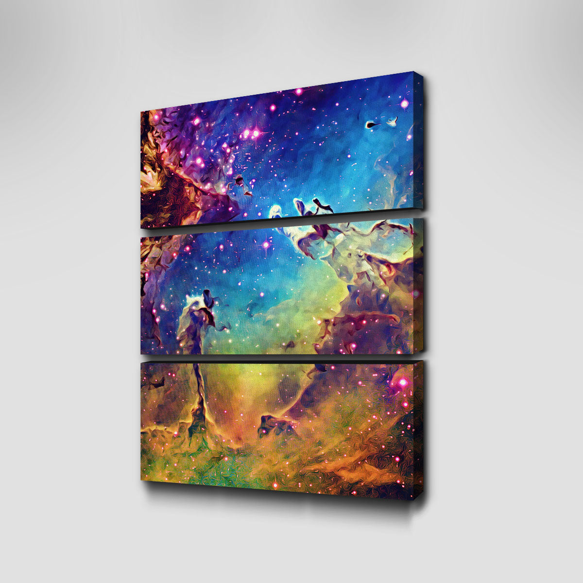 Stunning Pillars Of Creation Vertical Wall Art by Denise Dundon