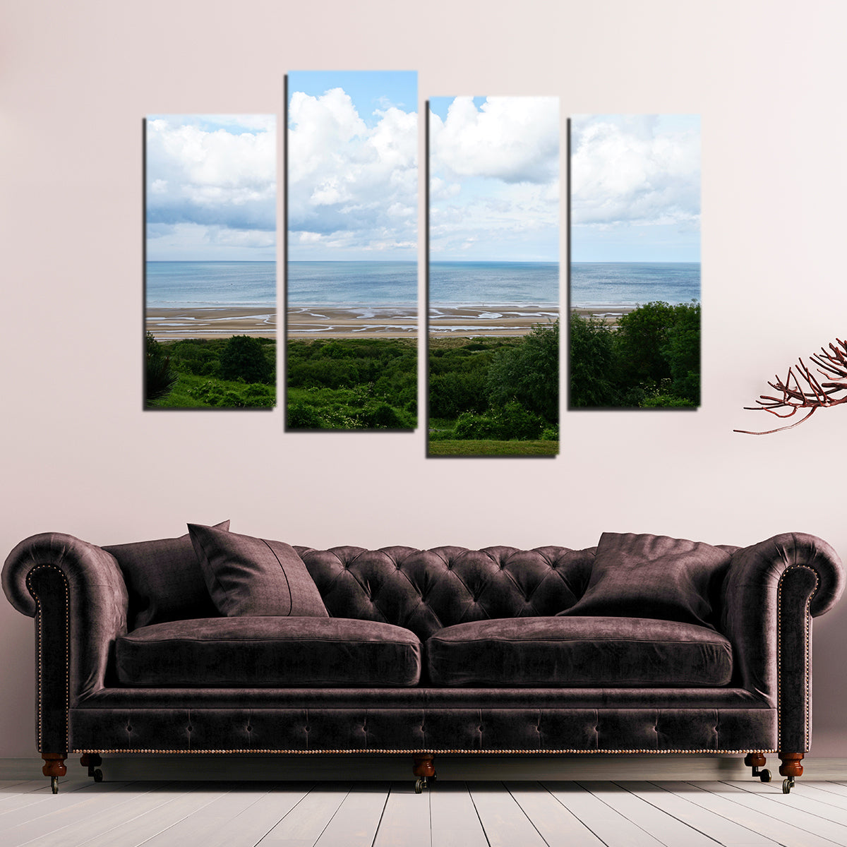 Stunning Omaha Beach Wall Art by David Campbell