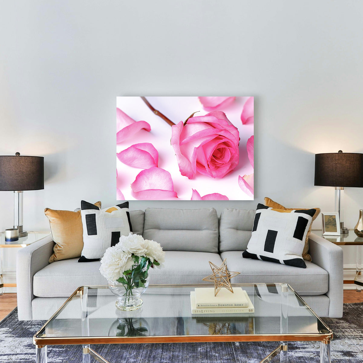 Gorgeous Pink Rose Petals for Decoration