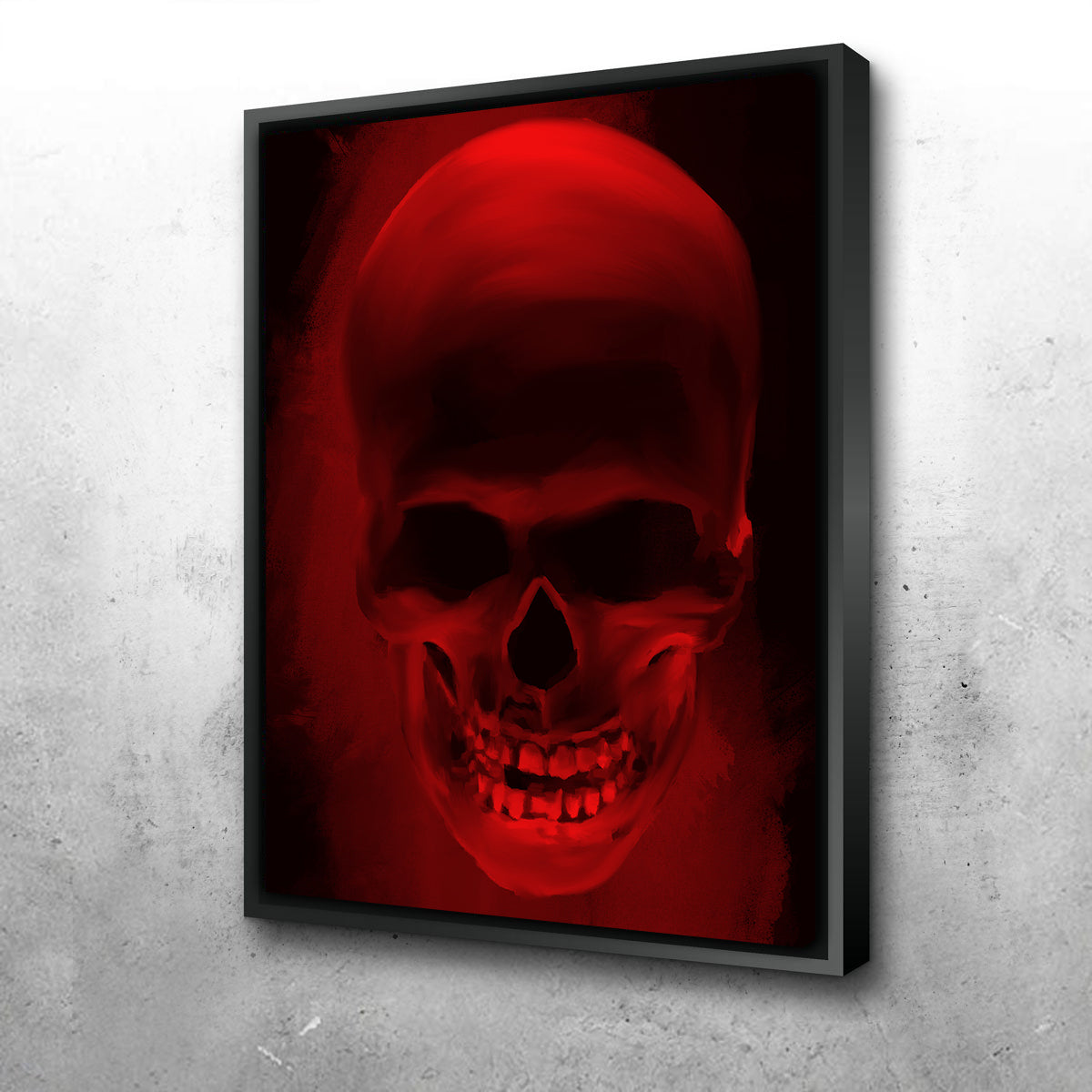 Unique Skull Smile Wall Art by Andy Brackpool