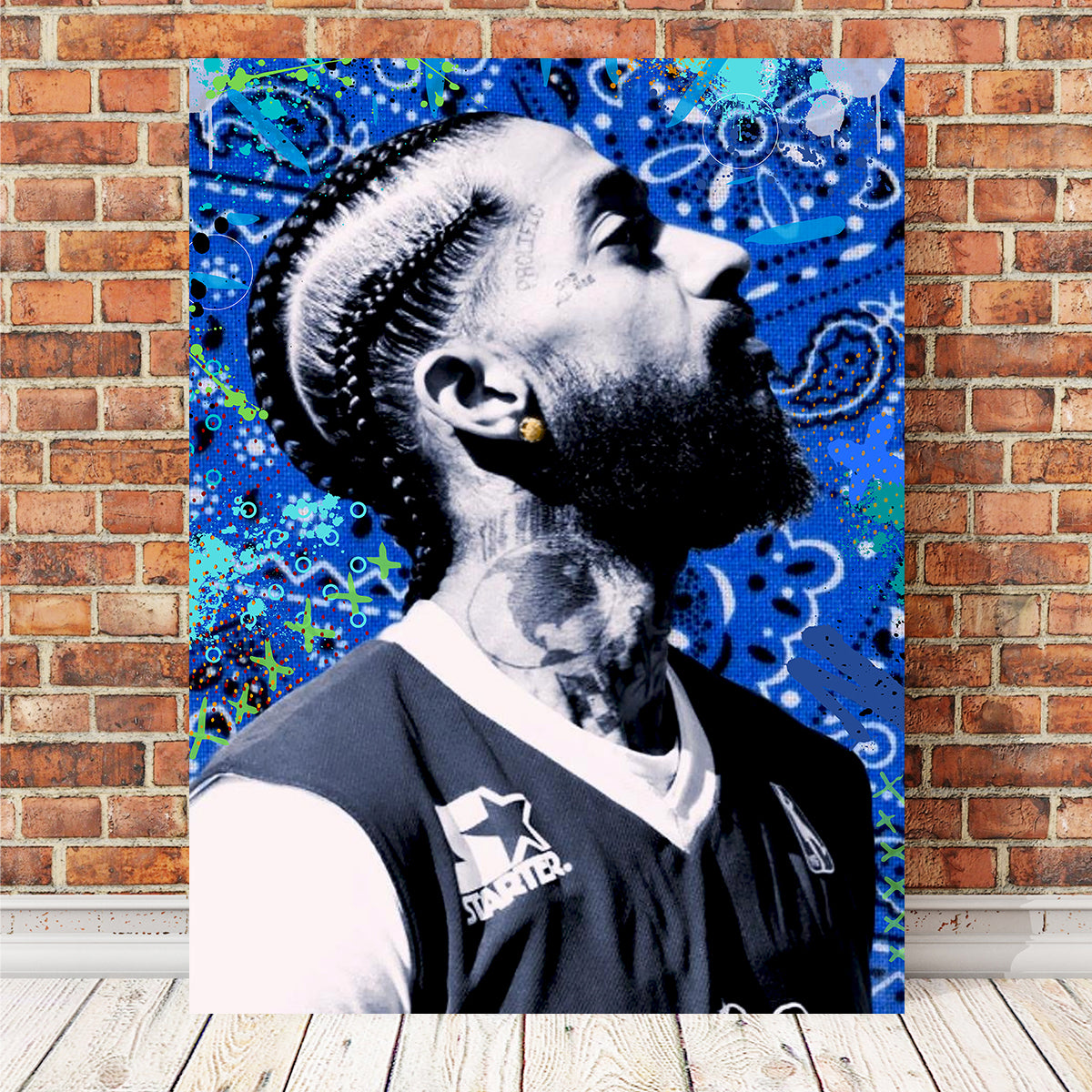 Stunning Nipsey Blue Final Wall Art for Your Home Decor