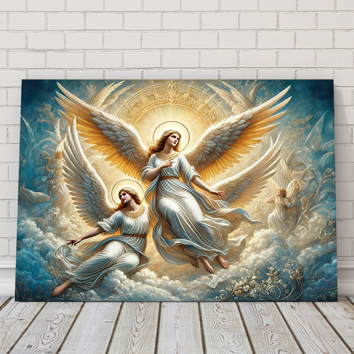 Enchanting Singing Angels Wall Art for Home Decor