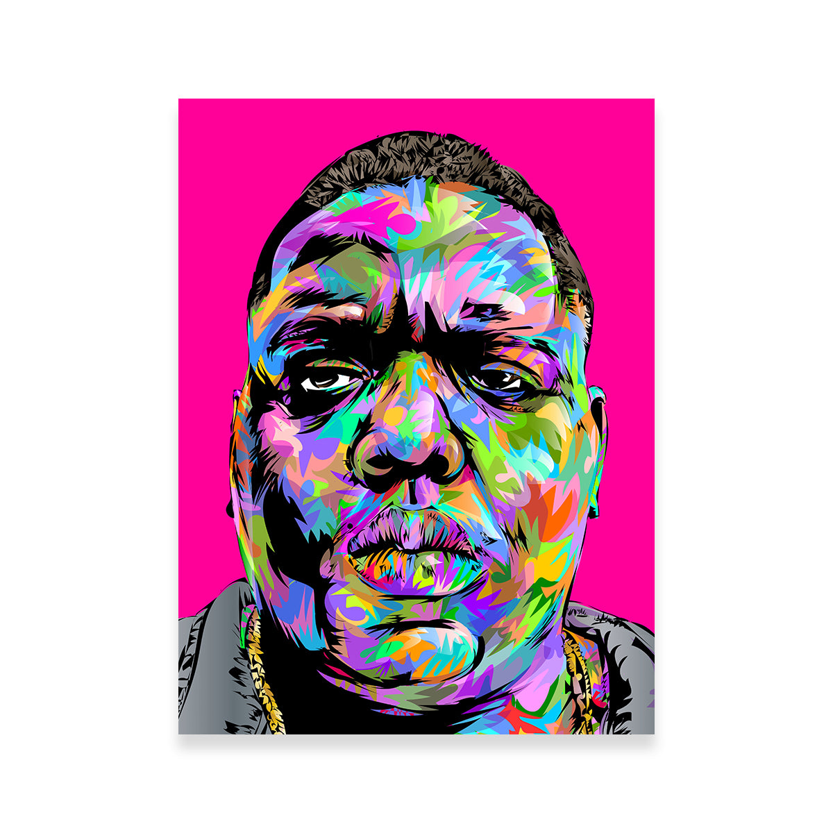 Stunning Biggie Pink Wall Art for Home Decor