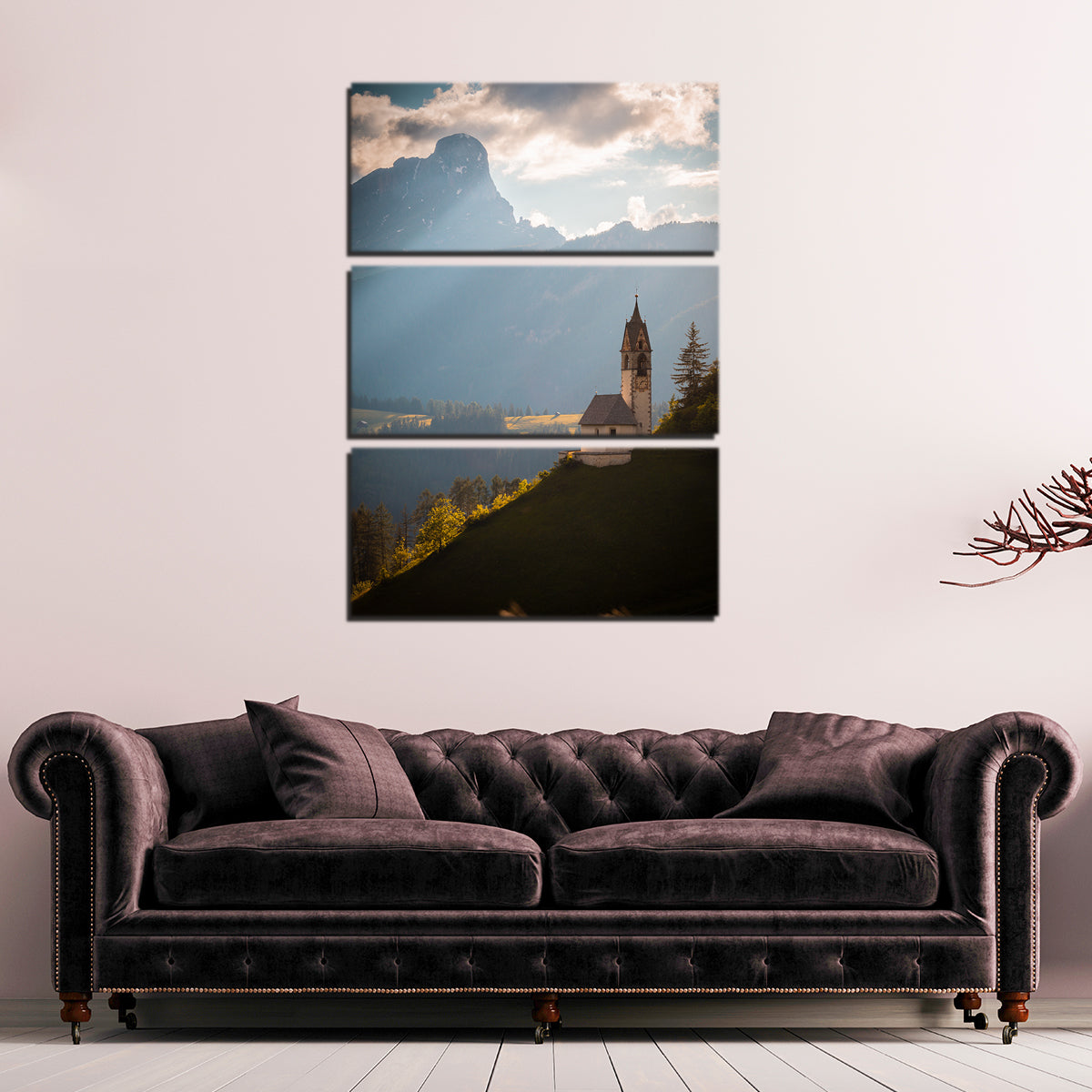 Enchanting Alta Badia Wall Art by Enzo Romano