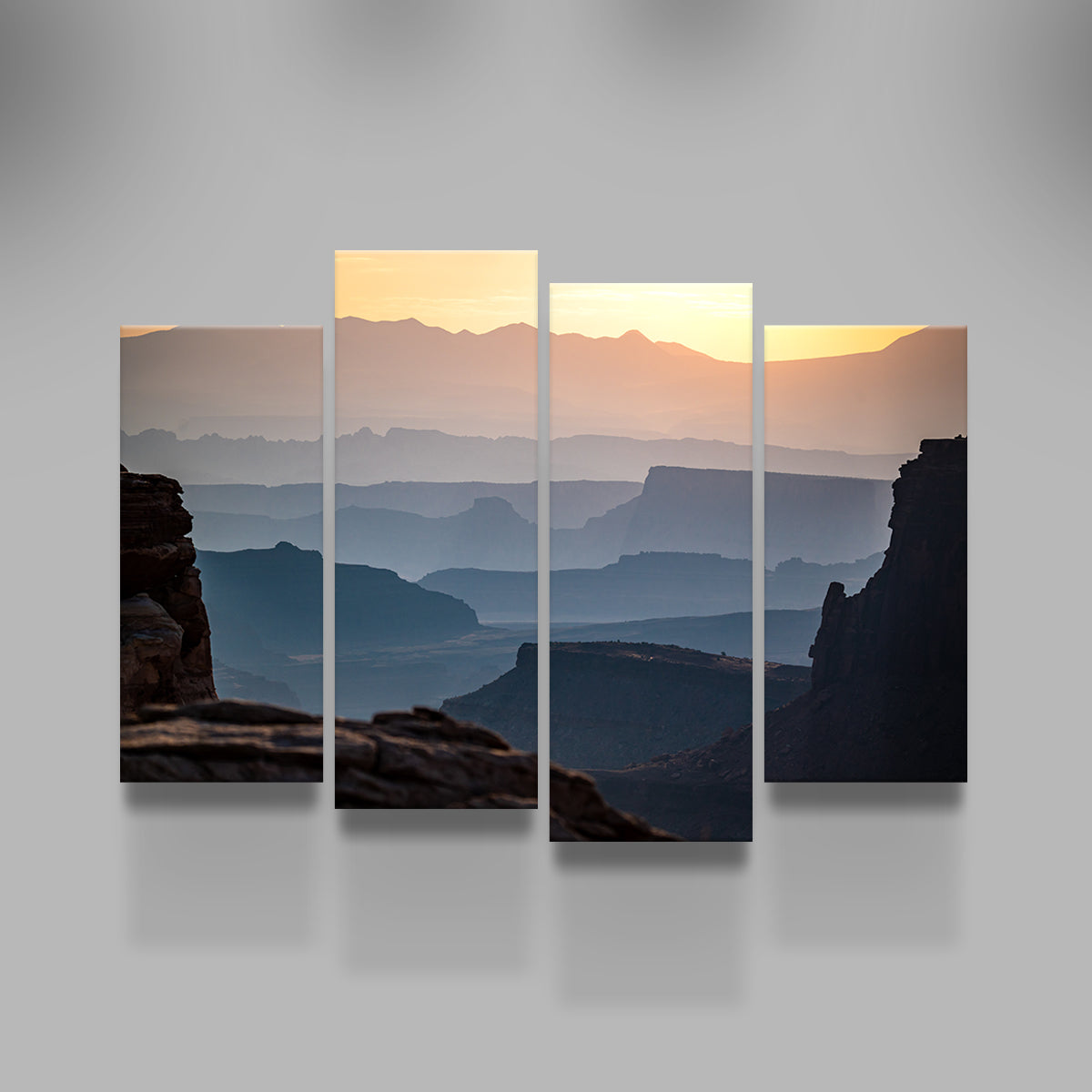 Stunning Canyonland Sunrise Wall Art by Lucas Moore
