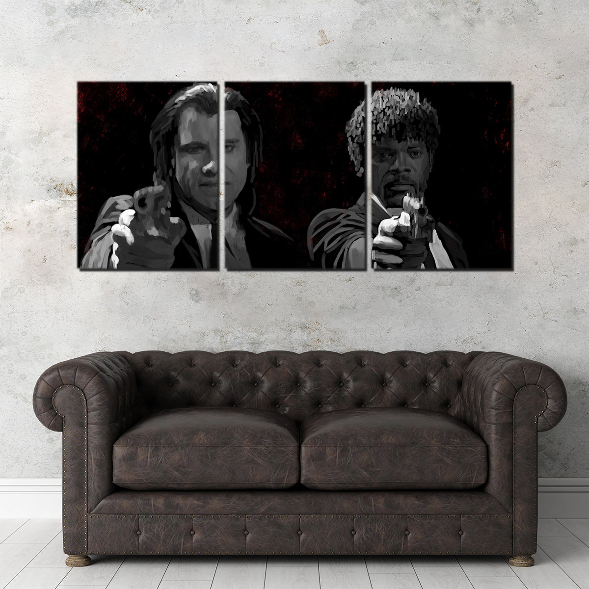 Stunning Portrait of Jules and Vincent Wall Art by Andy Brackpool