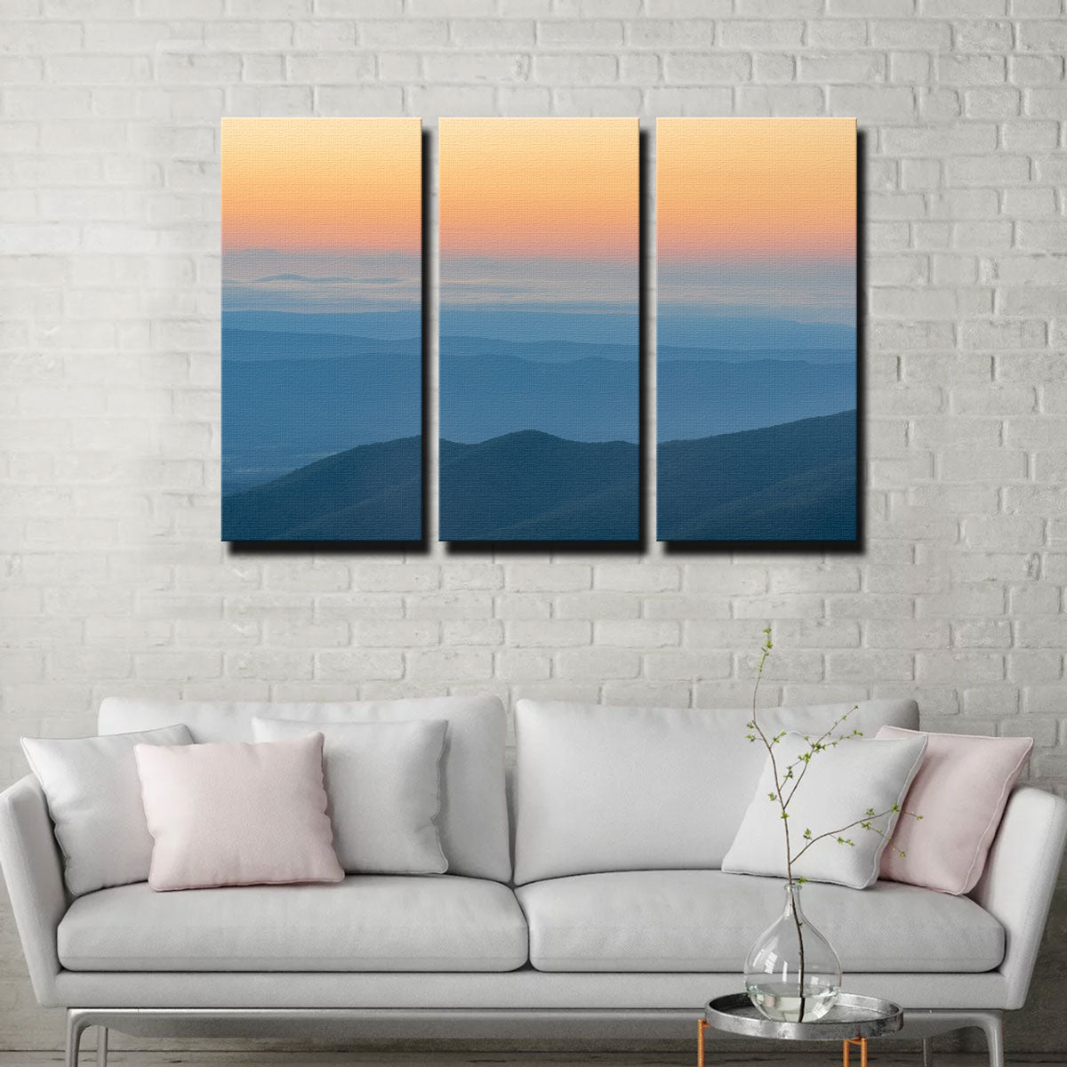 Stunning Shenandoah Sunset Wall Art by Dennis Maida