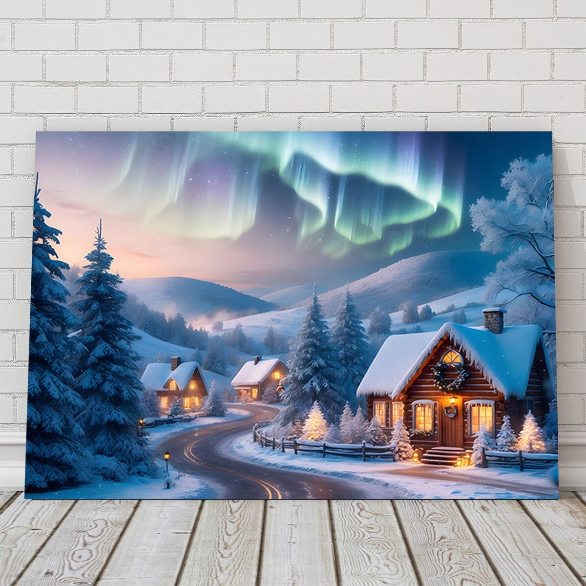 Northern Lights Premium Handmade Canvas Prints