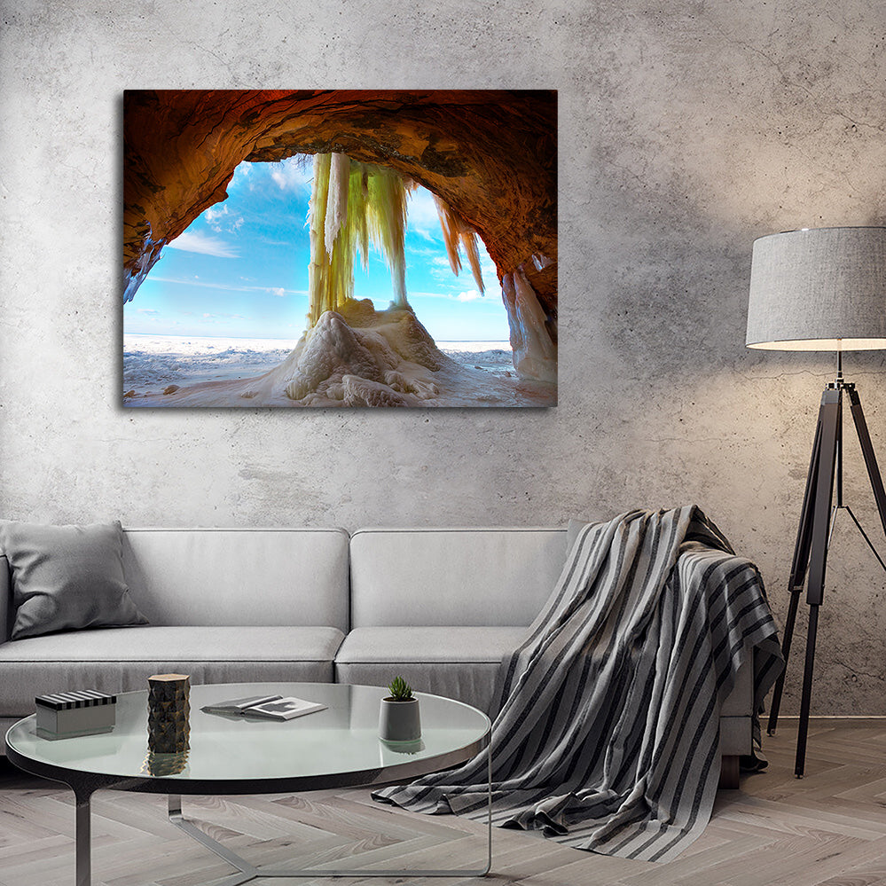 Breathtaking Apostle Islands Ice Caves Wall Art for Stunning Home Decor