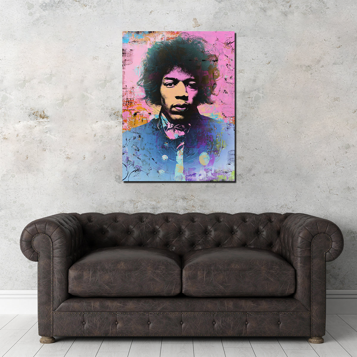 Stunning Hendrix Circles Wall Art by Stephen Chambers