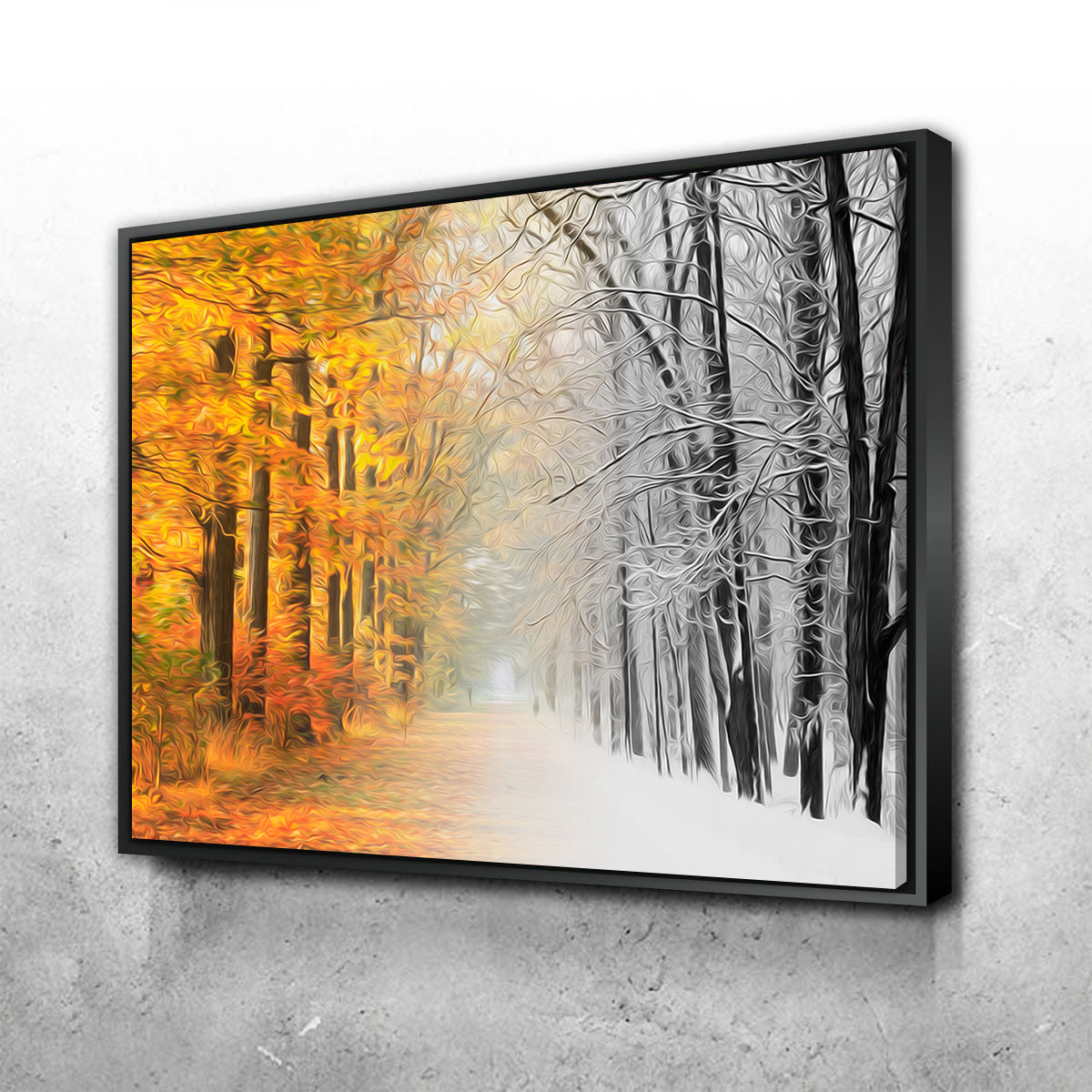 Stunning Autumn - Winter Wall Art by George Sorin