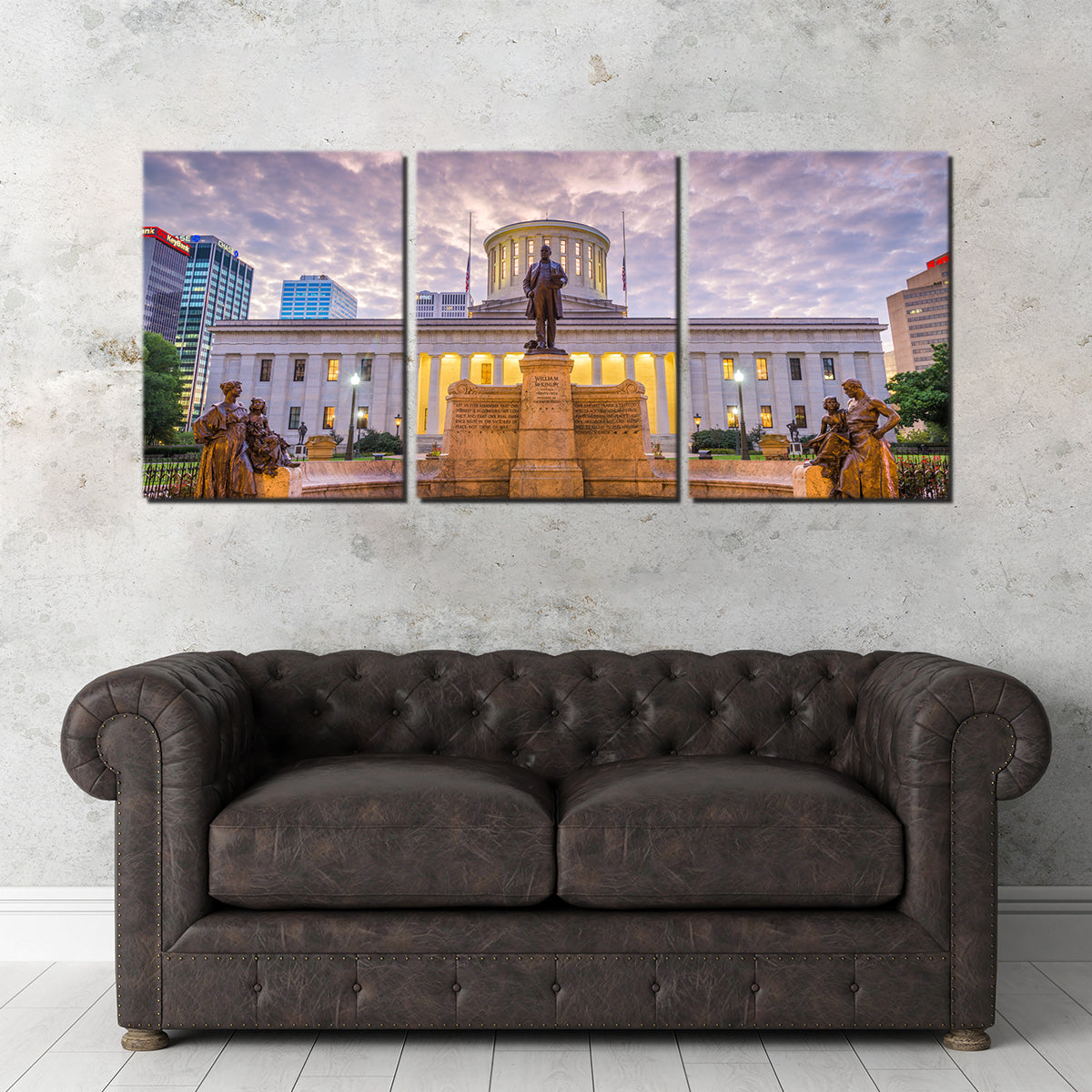 Exquisite Ohio Statehouse Wall Art for Home Decor
