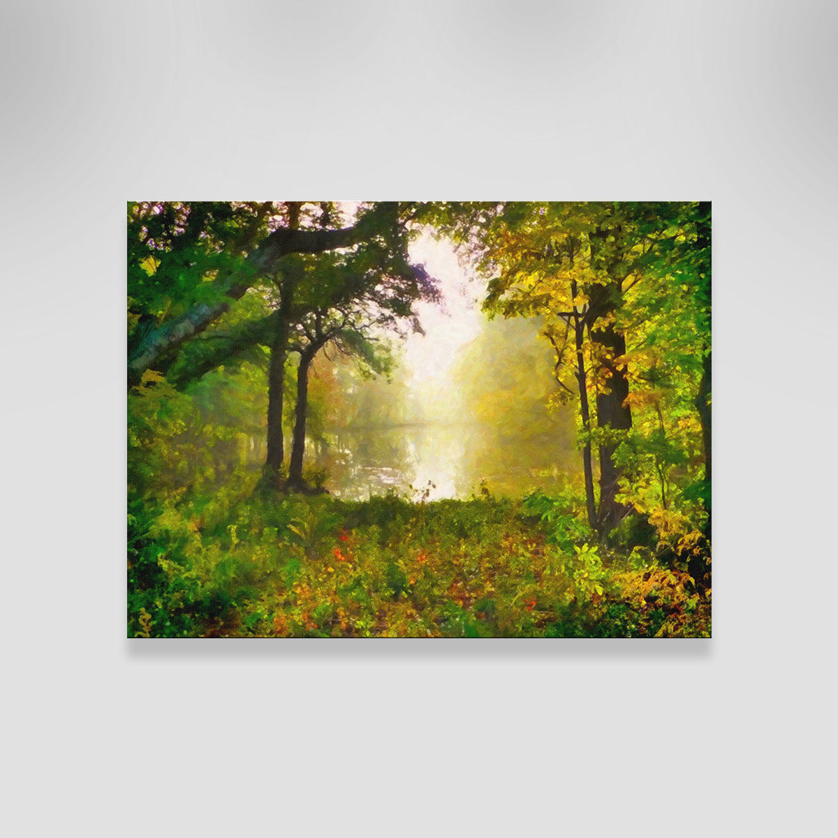 Enchanting Misty Morning Wall Art by Denise Dundon