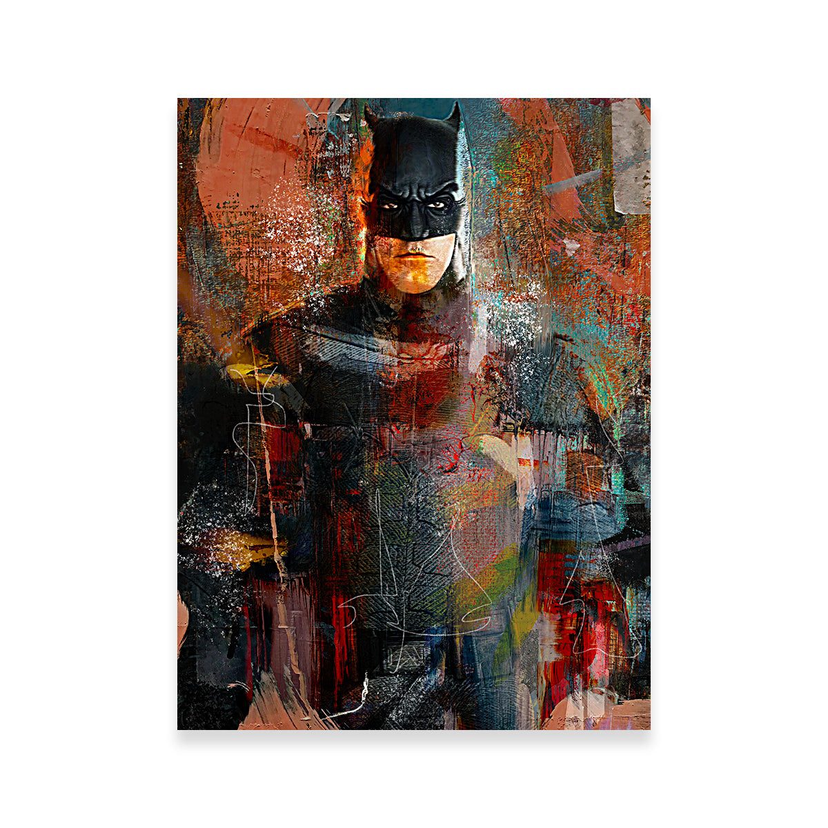 Stunning Batman Wall Art by Studiodtalk