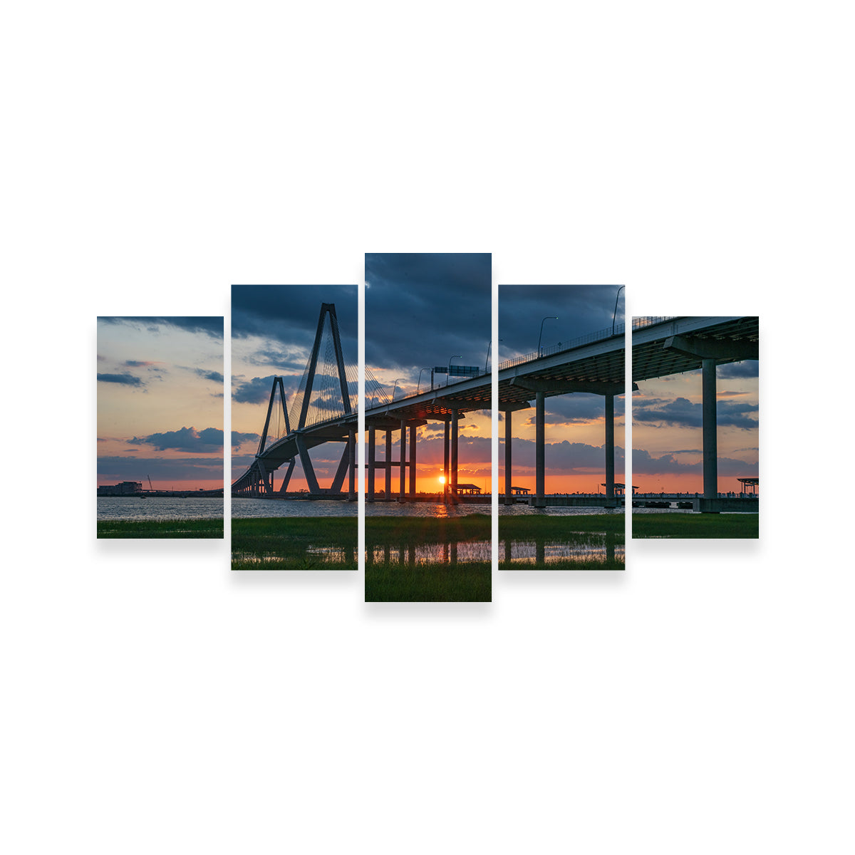 Stunning Arthur Ravenel Jr. Bridge Wall Art by Barry Pack