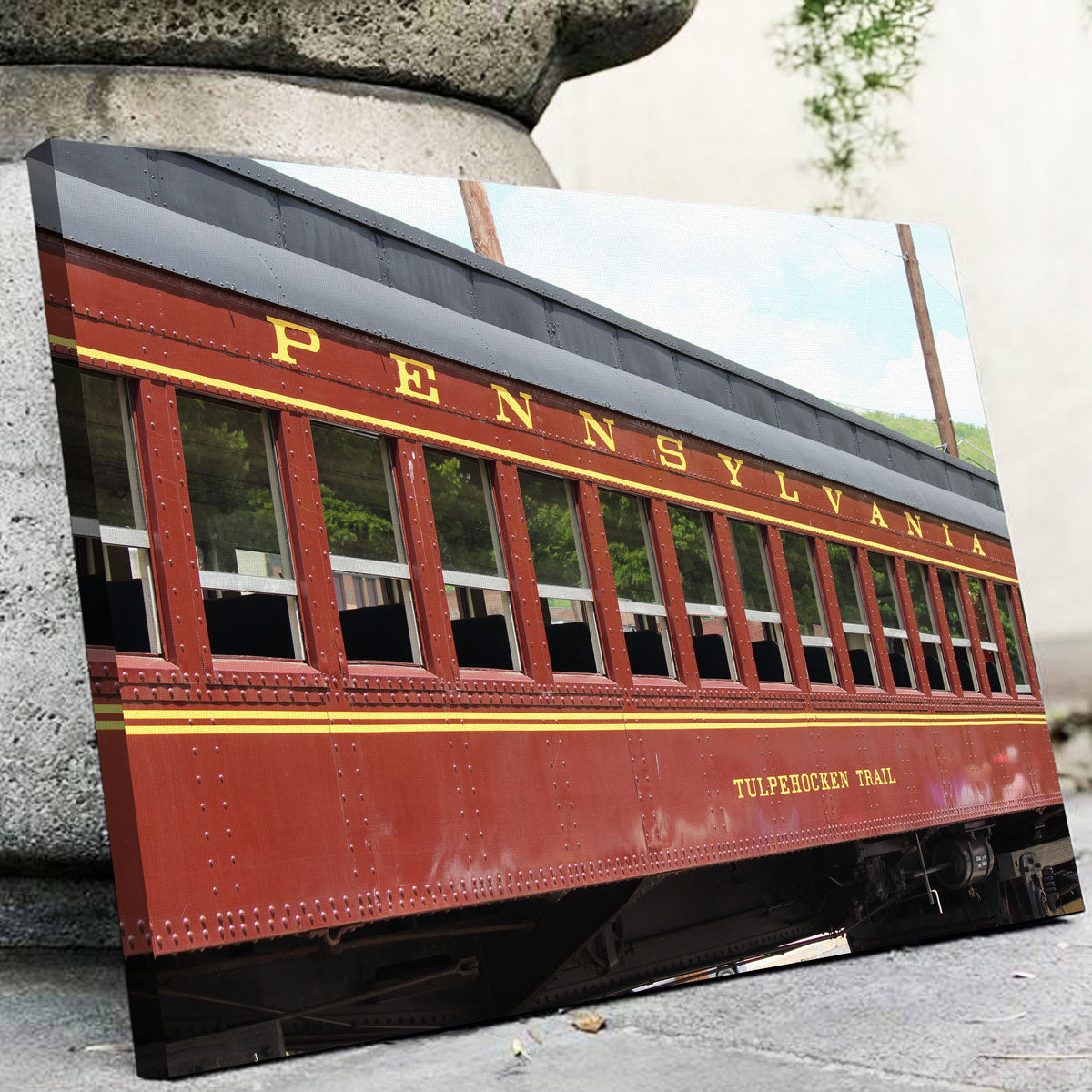 Exquisite Historic Railroad Car Wall Art for Your Home Decor