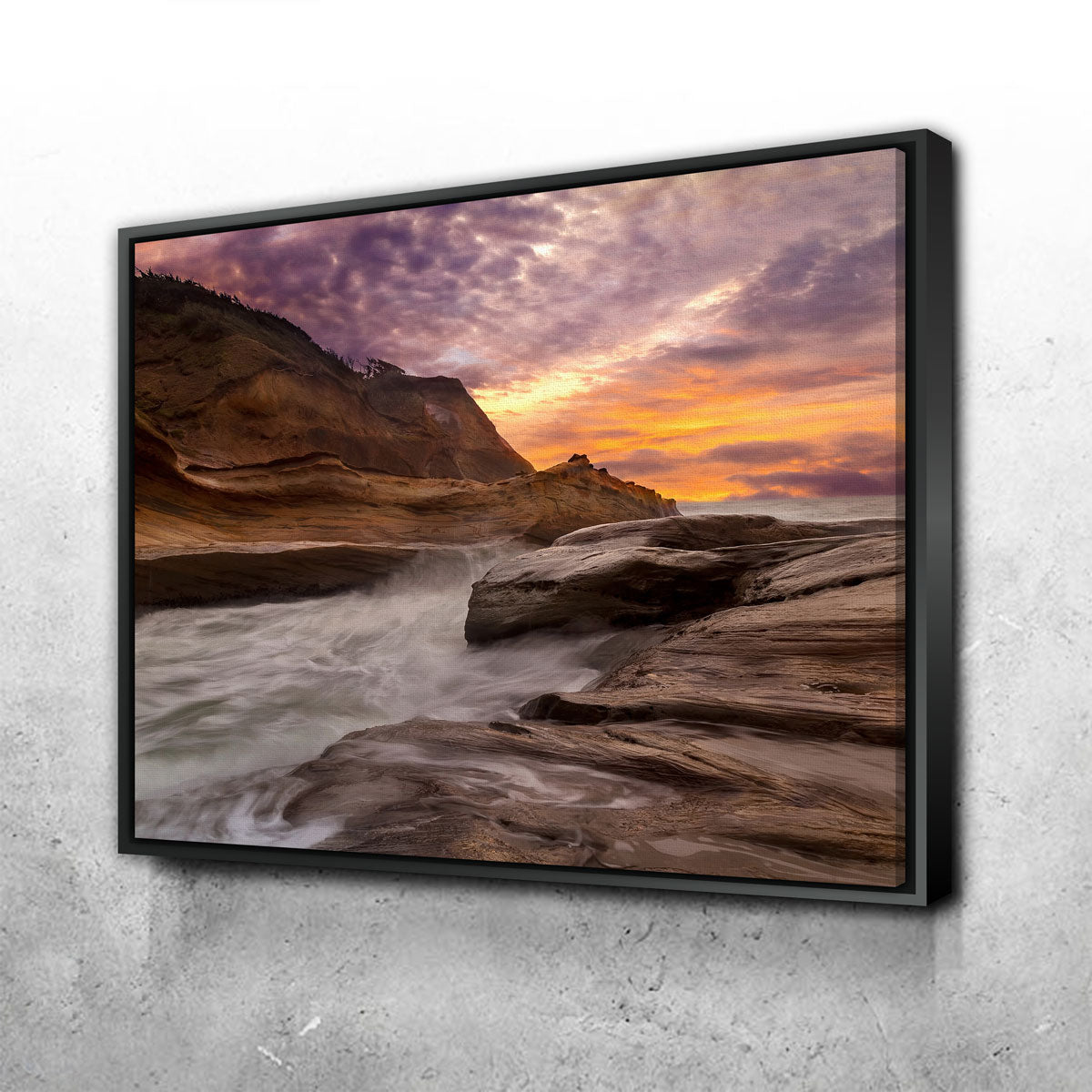 Stunning Cape Kiwanda Wall Art - Handmade Museum-Quality Canvas Print
