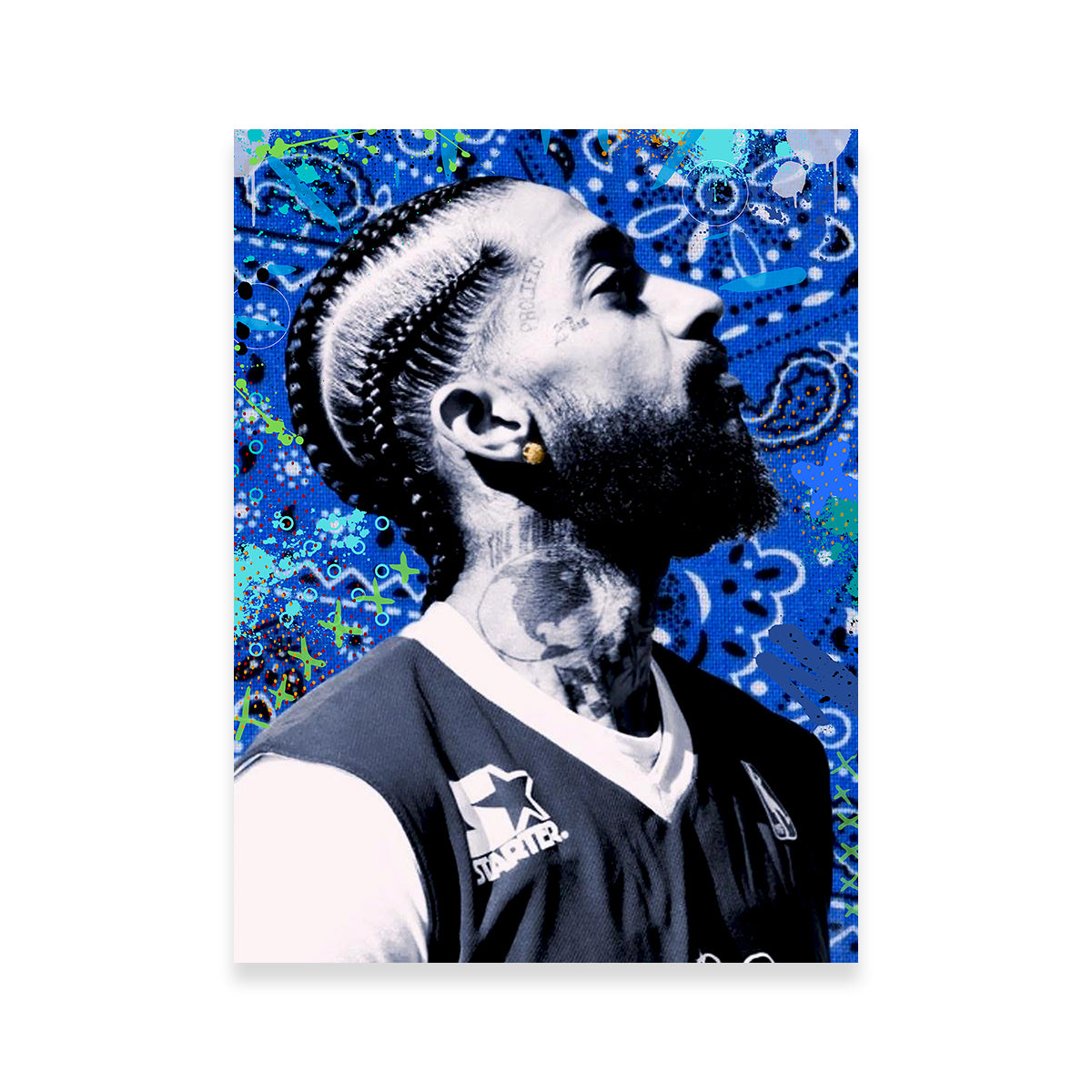 Stunning Nipsey Blue Final Wall Art for Your Home Decor