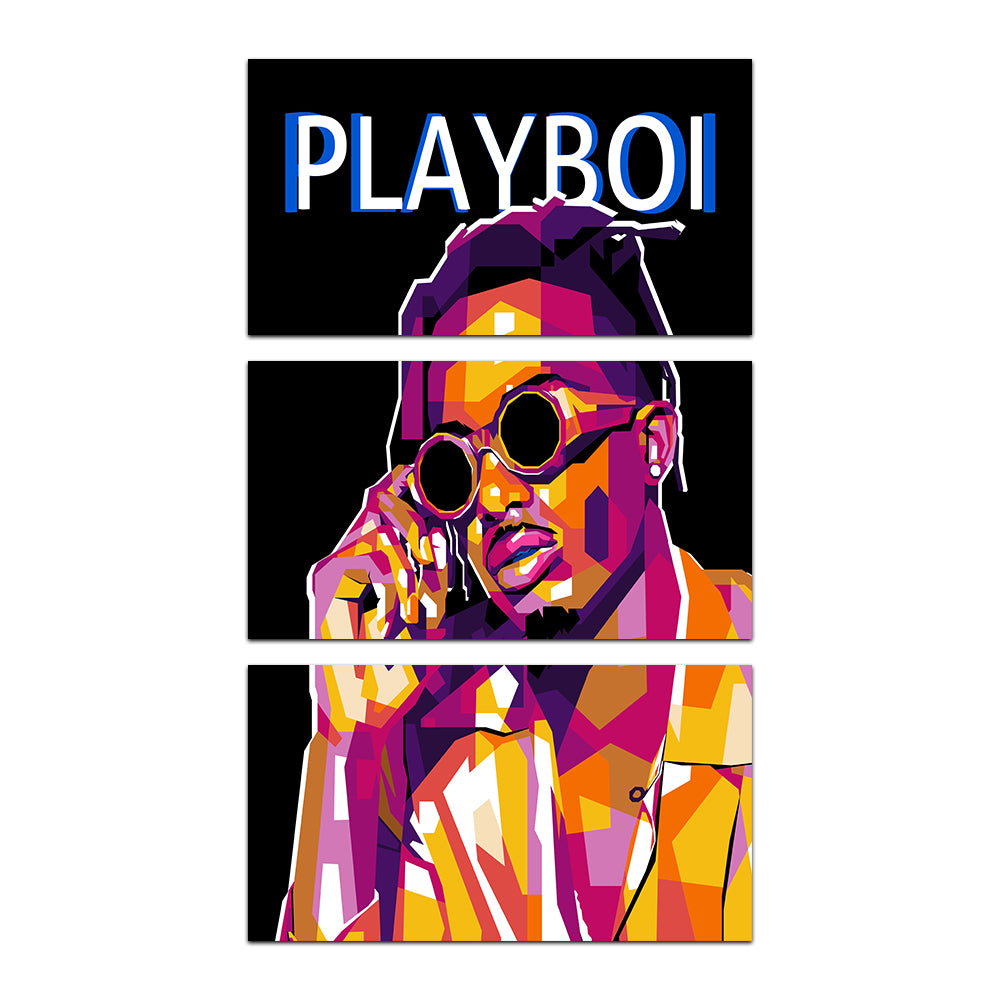 Stylish Playboi Shades Wall Art by Tovu Yovi