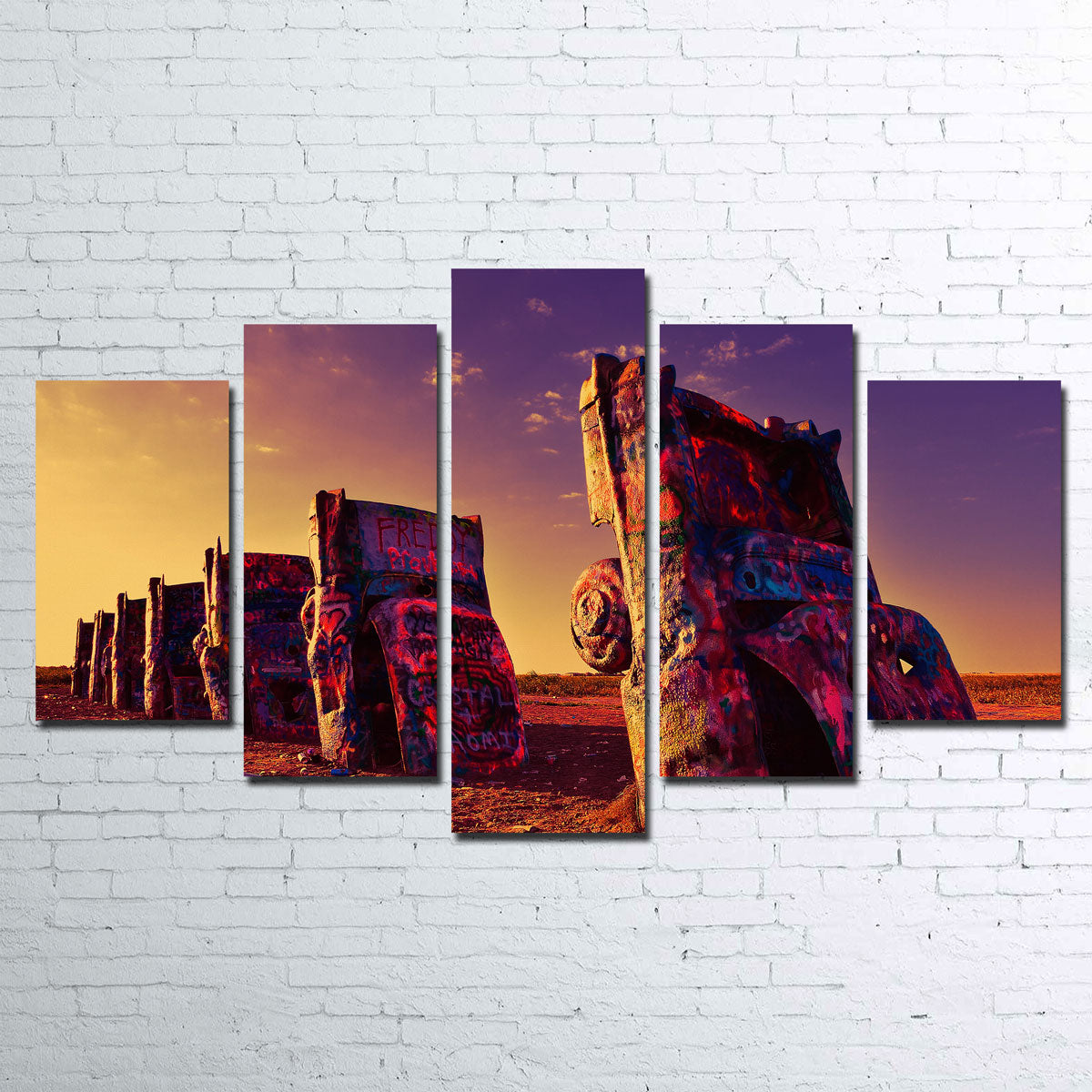Stunning Cadillac Ranch Wall Art for Home Decor
