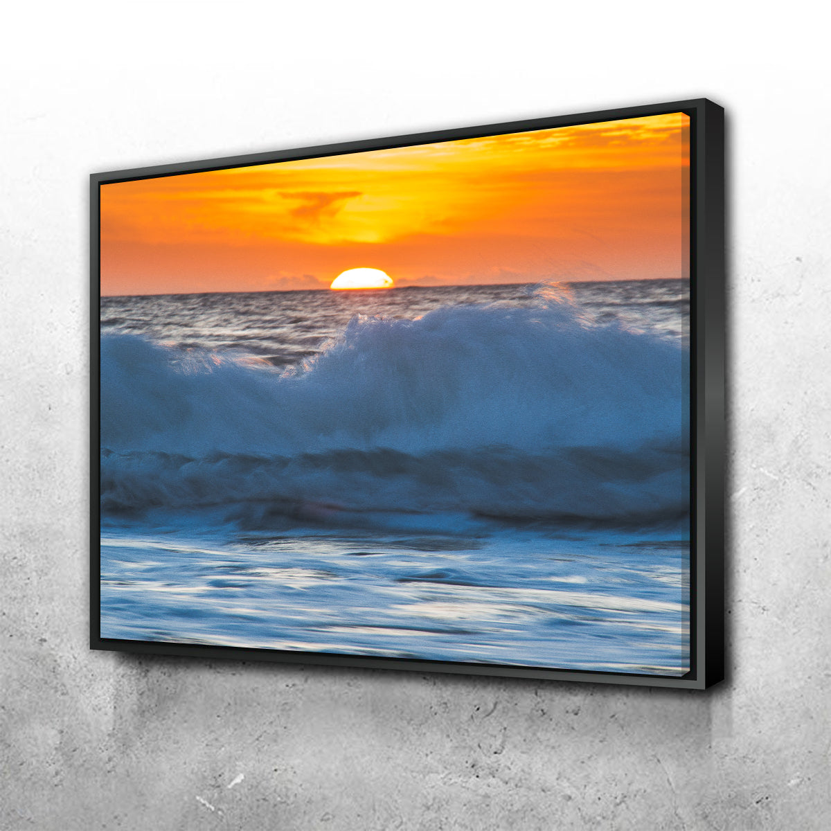 Breathtaking Ocean Sunrise Wall Art by Mike Cotton