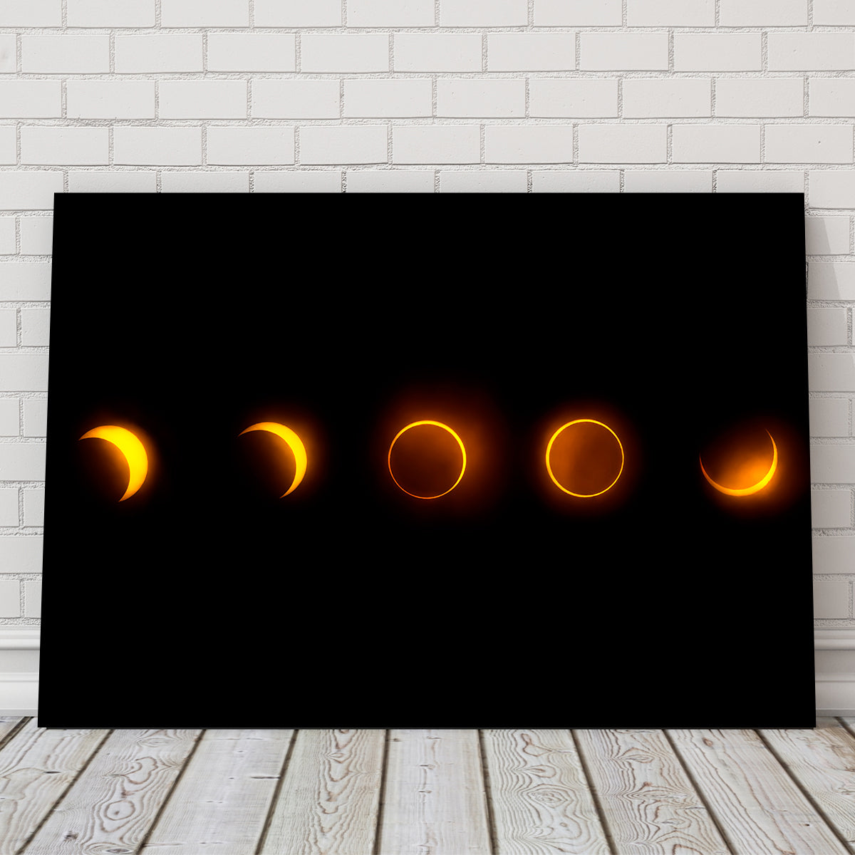 Stunning Annular Solar Eclipse - Brazil 2023 Wall Art by Sofia Leite Fonseca