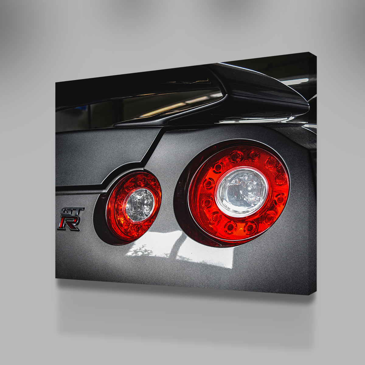 Stunning Nissan GTR Taillight Wall Art by George Sorin