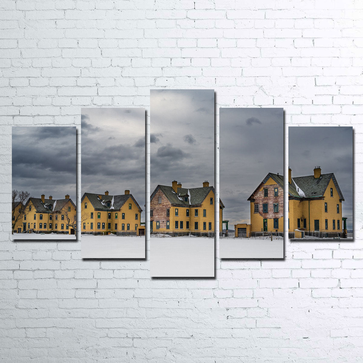 Exquisite Officer's Row Wall Art by Dennis Maida