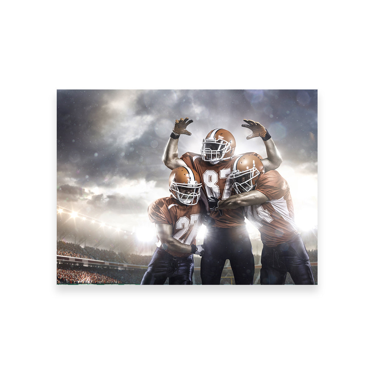 Dynamic Players in Action Wall Art for Stunning Decor