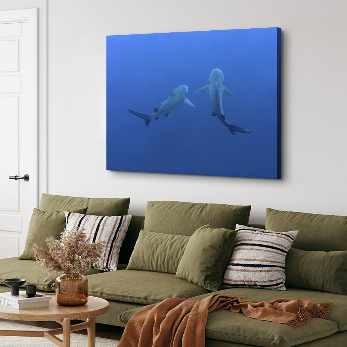 Stunning Shark Mates Wall Art - Museum Quality Decor