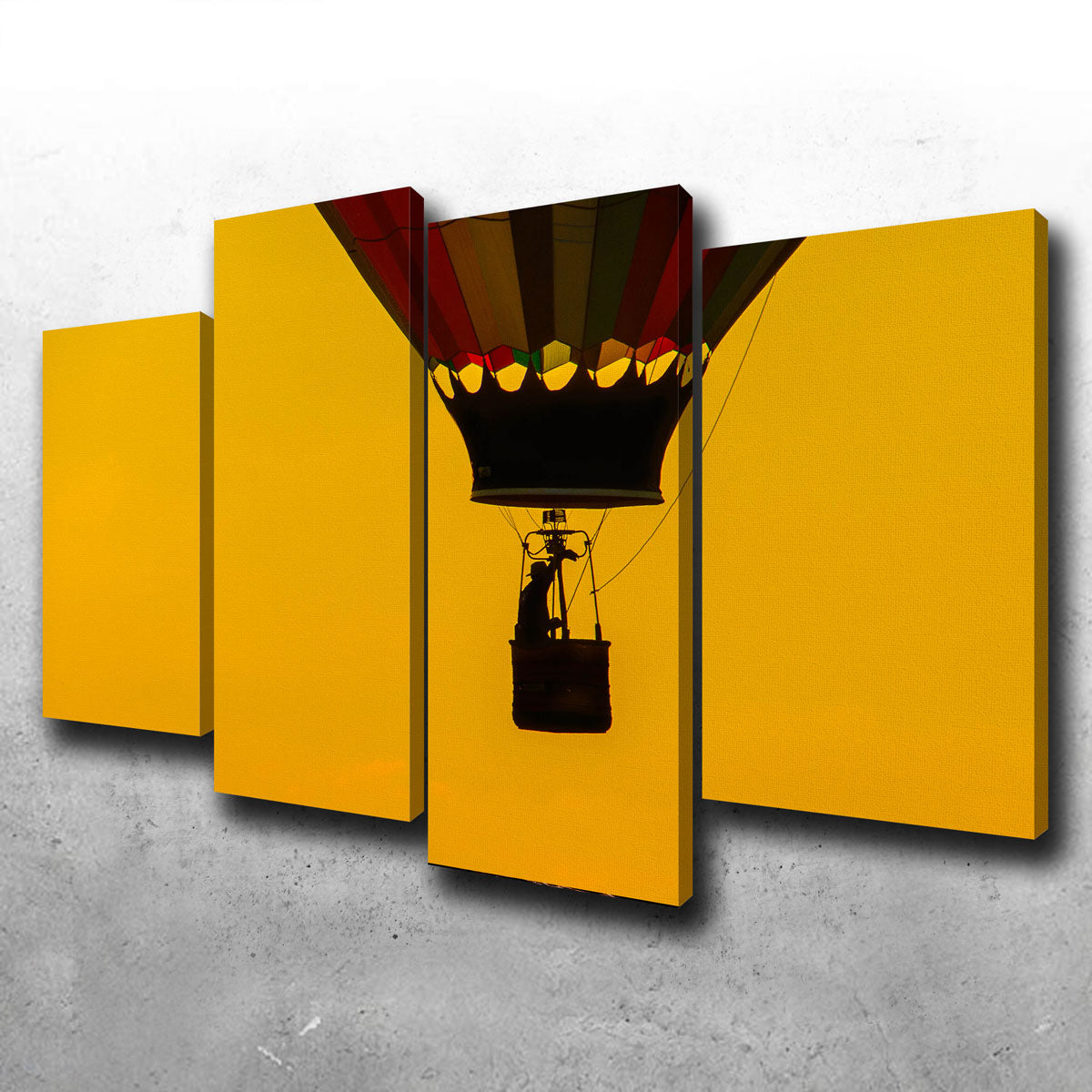 Exquisite Sky Pilate Balloon Wall Art by Dennis Maida