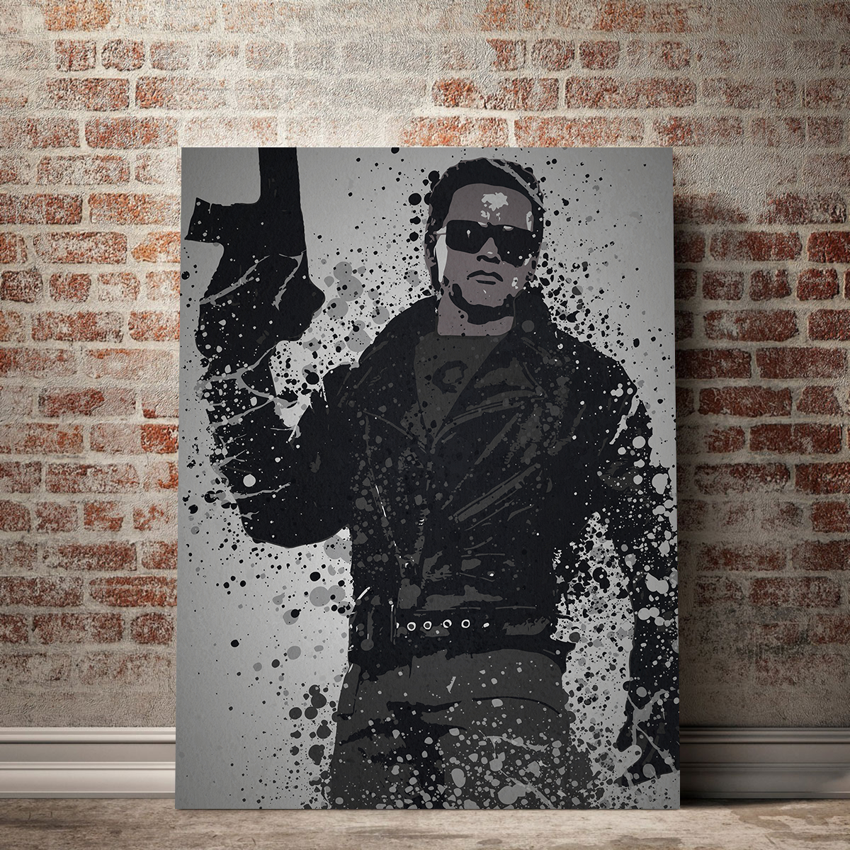 Eye - Catching 'I'll Be Back' Wall Art for Home Decor