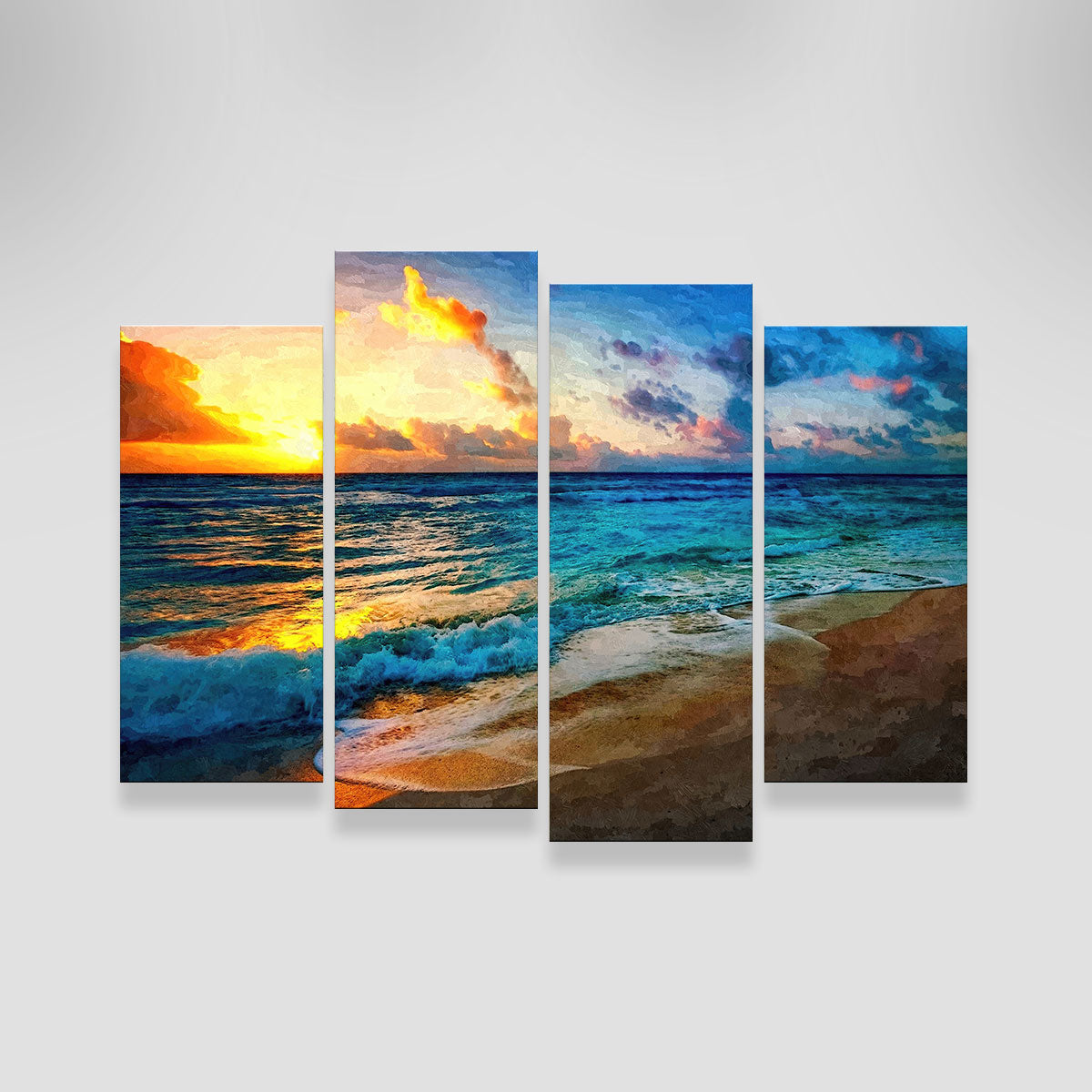 Stunning Between Sea And Sky Wall Art by Denise Dundon